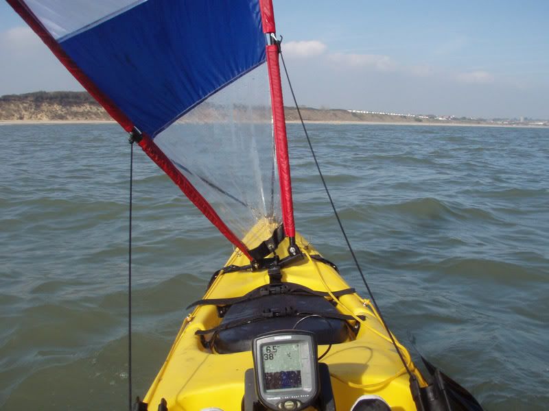 Kayaking Angler Review Pacific Action Kayak Sail Systems